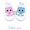 Pink or Blue farmor elsker dig Køn Reveal Party