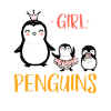 Fille de pingouin
