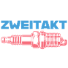 Zweitakt Zündkerze farbig