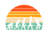 Evolution saxophone player