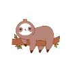 Nope Not Today - sloth