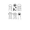 stay pawsitive cats