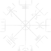 Vegvisir viking symbol