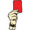 red card