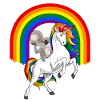 Koala LGBT Orso Unicorno Gay Pride Rainbow
