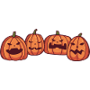 Pumpkin With Human Face.