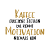 Kaffee erreicht Stellen...