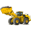 Wheel loader, construction machine