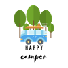 happy camper - road trip -