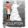 Sculpture Sculpteur Steinhauer Figures modernes
