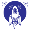 Art cosmos astronomy space rocket