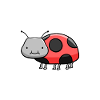 Cuddly Ladybug Cartoon
