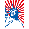 Statue of Liberty USA America - Pop Art New York NYC
