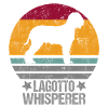 Lagotto Romagnolo Dog Whisperer Retro