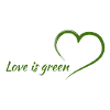 Love is green - go vegan