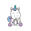 Bébé licorne