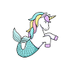 Mermaid unicorn