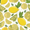 Zitronen-Design mit Frischeffekt