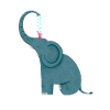 Elephant and mouse friendship