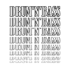 Drum'n'Bass backprint