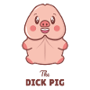 The DICK PIG (dark font)