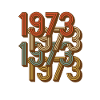 1973 millésime millésime rétro