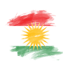 Kurdish flag.