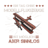 Modellfliegen Modellflugzeug Modellbauer Geschenk