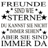 Freunde sind wie Sterne