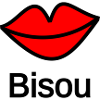 Kiss. bisou. bisous. bouche