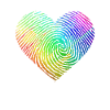 LGBT Gay Rainbow Heart Love