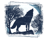 Wolf pack of animals