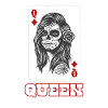 Queen Card Caro