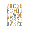 ABC alfabeto scuola - apprendimento poster