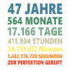 47th birthday 47 years gift