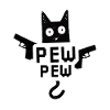 Chat Pew Pew Cat Meme