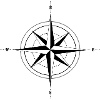 Compass rose compass
