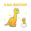 Siblings brother Brothersaurus I gift