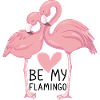 Relationship motif be my flamingo