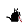 Chat tueur drôle Quoi