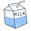 Pack de lait de lait