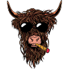 Smoking Joint Cow