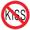 Kiss forbiden