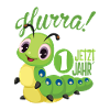 1 birthday children caterpillar
