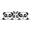 Panda enfants panda bear
