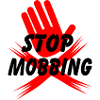 Stop mobbing hand