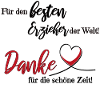 Bester Erzieher der Welt! Danke!