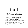 Fluff Definition Dictionary