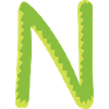 Letter N