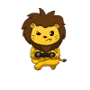 Lion de jeu